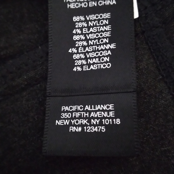 Black Kenneth Cole New York way to work Slacks - Picture 11 of 16